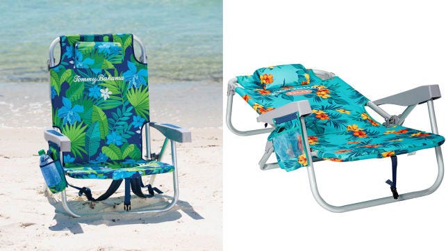 tommy bahama beach backpack chair